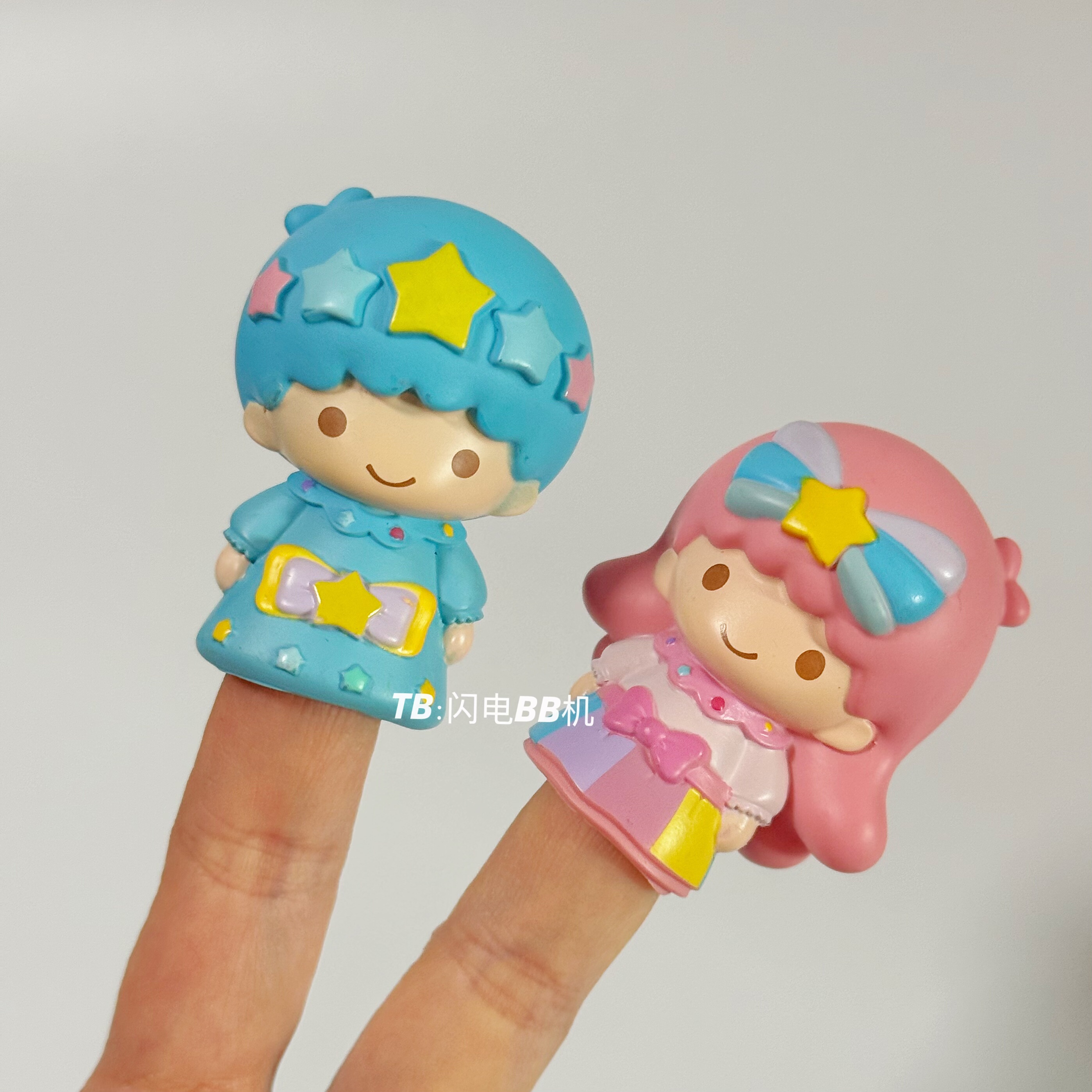 日单正版散货 三丽鸥kitty双子星大眼蛙美乐蒂布丁狗指套公仔摆件,淘宝优惠券,粉丝福利购,淘宝优惠卷