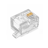 Телефонная линия Crystal Head 2 Core 6p2c4 Core 6p4c Pure Copper Gold -Heplated Head Head Rj11