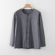ເສື້ອຍືດຜູ້ຊາຍແຂນຍາວ cardigan loungewear ຊຸດນອນບາງໆແລະ pajamas
