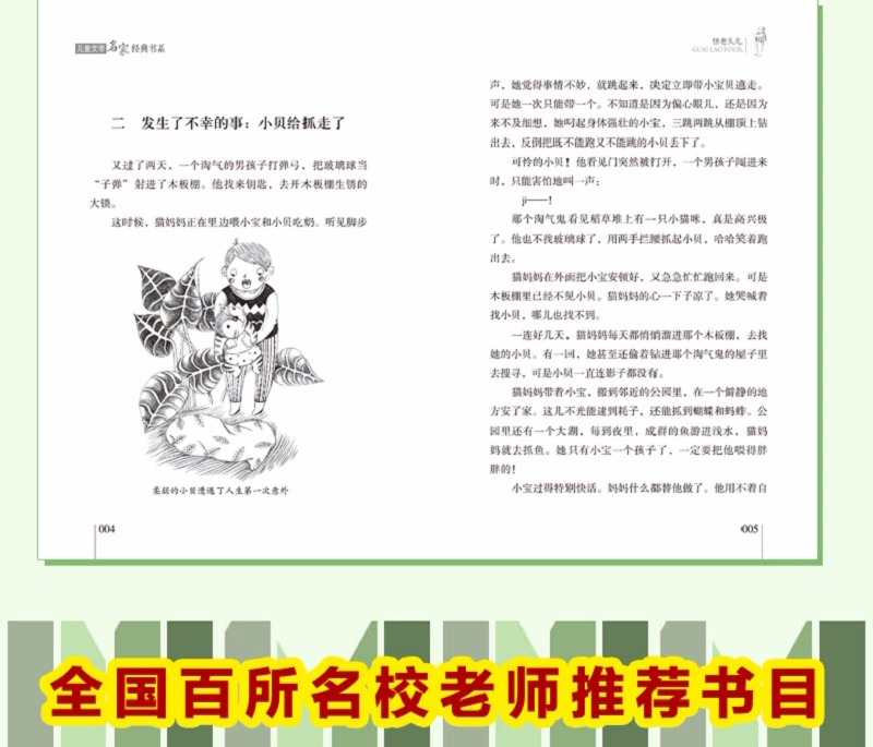 怪老头儿孙幼军著 三年级必读课外书老师推荐文学经典适合二四五六年级学生看的的课外书青少年读物 中国儿童文学名家经典名著精读 - 图2