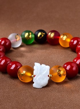 2026马年属龙吉祥五岳四神手链