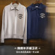 Madden workwear American three-dimensional embroidery half-zip sweatshirt