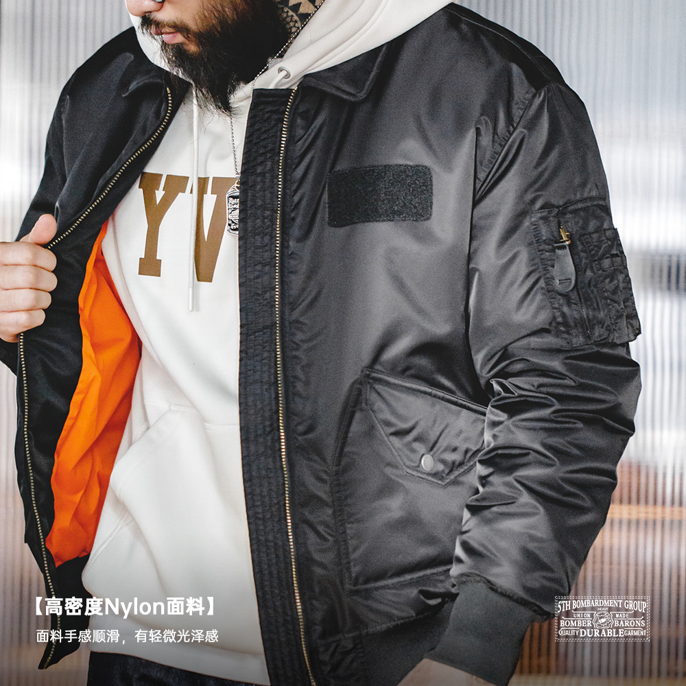 马登工装美式复古CWU45P夹克棉服bomber飞行员轰炸机加厚外套男春,淘宝优惠券,粉丝福利购,淘宝优惠卷