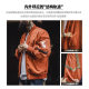 Madden workwear topstitched brick red bomber jacket