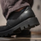 Madden Work Casual Thick Sole Matte Square Toe Derby Shoes