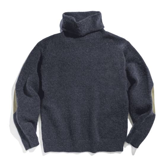 Madden workwear imitation mohair sweater turtleneck