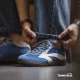 Madden's new blue retro moral training shoes men's sports Forrest shoes mesh breathable casual racing shoes sneakers