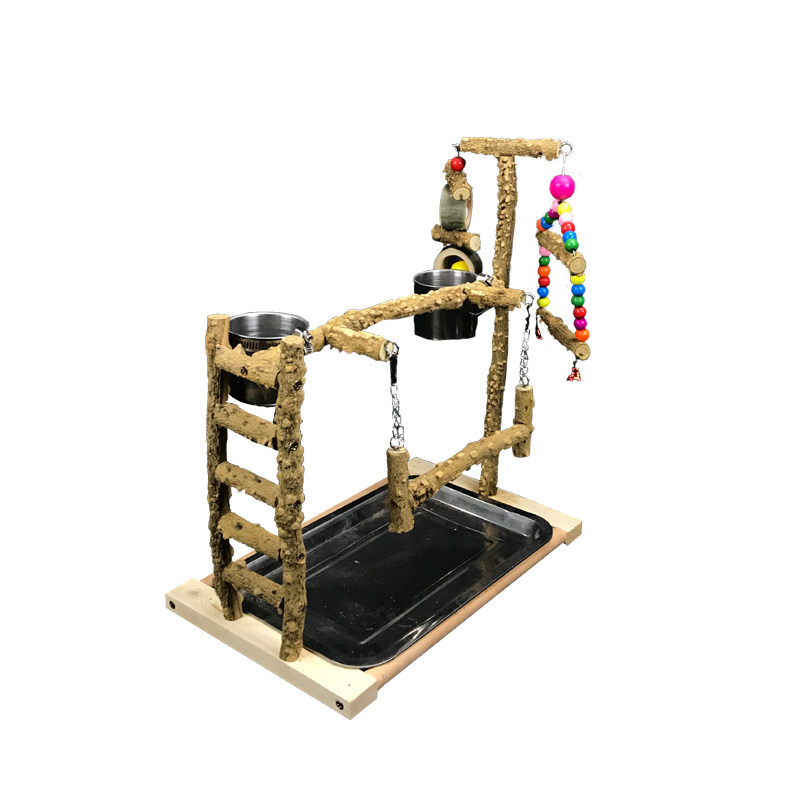 中小型鹦鹉站架虎皮牡丹小型宠物鸟用品鹦鹉游戏互动站架,淘宝优惠券,粉丝福利购,淘宝优惠卷