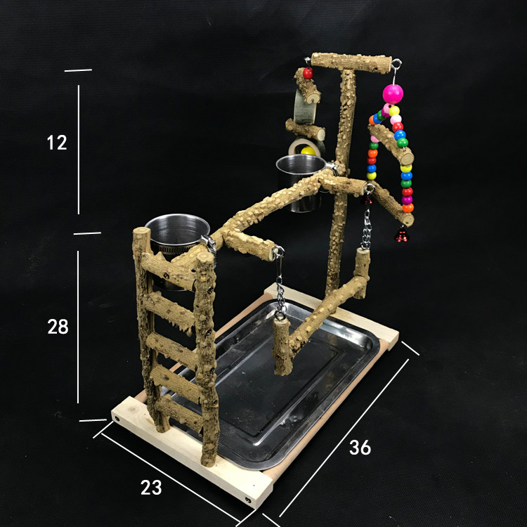 中小型鹦鹉站架虎皮牡丹小型宠物鸟用品鹦鹉游戏互动站架,淘宝优惠券,粉丝福利购,淘宝优惠卷