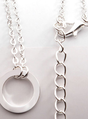 多层简约欧美风女式合金电镀项链