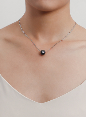 欧美跨境饰品速卖通新款桌球黑8