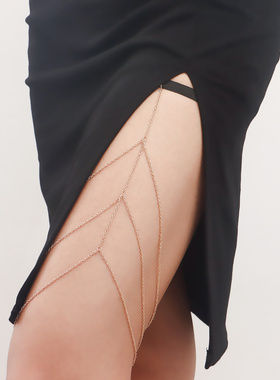 欧美跨境饰品休闲百搭腿环身体链