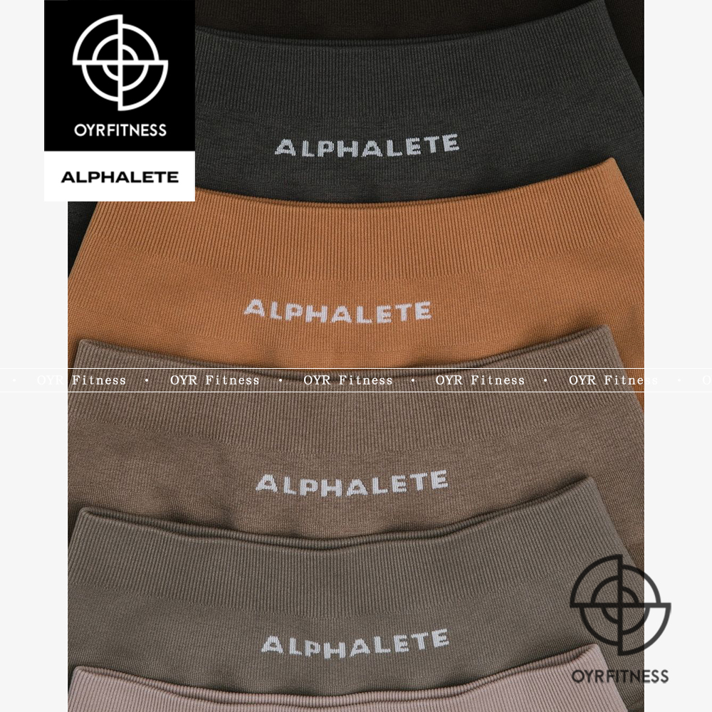 现货ALPHALETE女AMPLIFY CONTOUR LEGGING高腰显臀长裤-图1