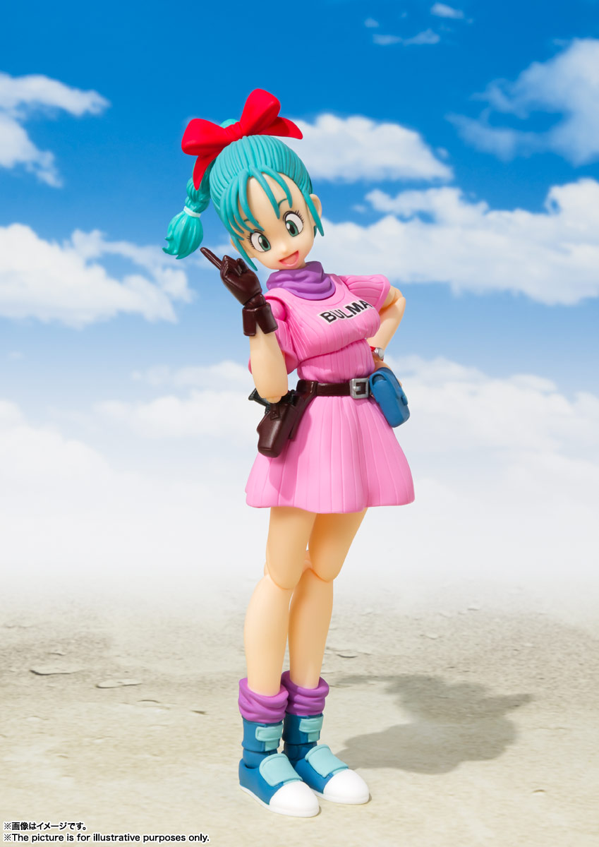 预订 万代 SHF 七龙珠 布尔玛 BULMA 大冒险的开始 可动手办 再版