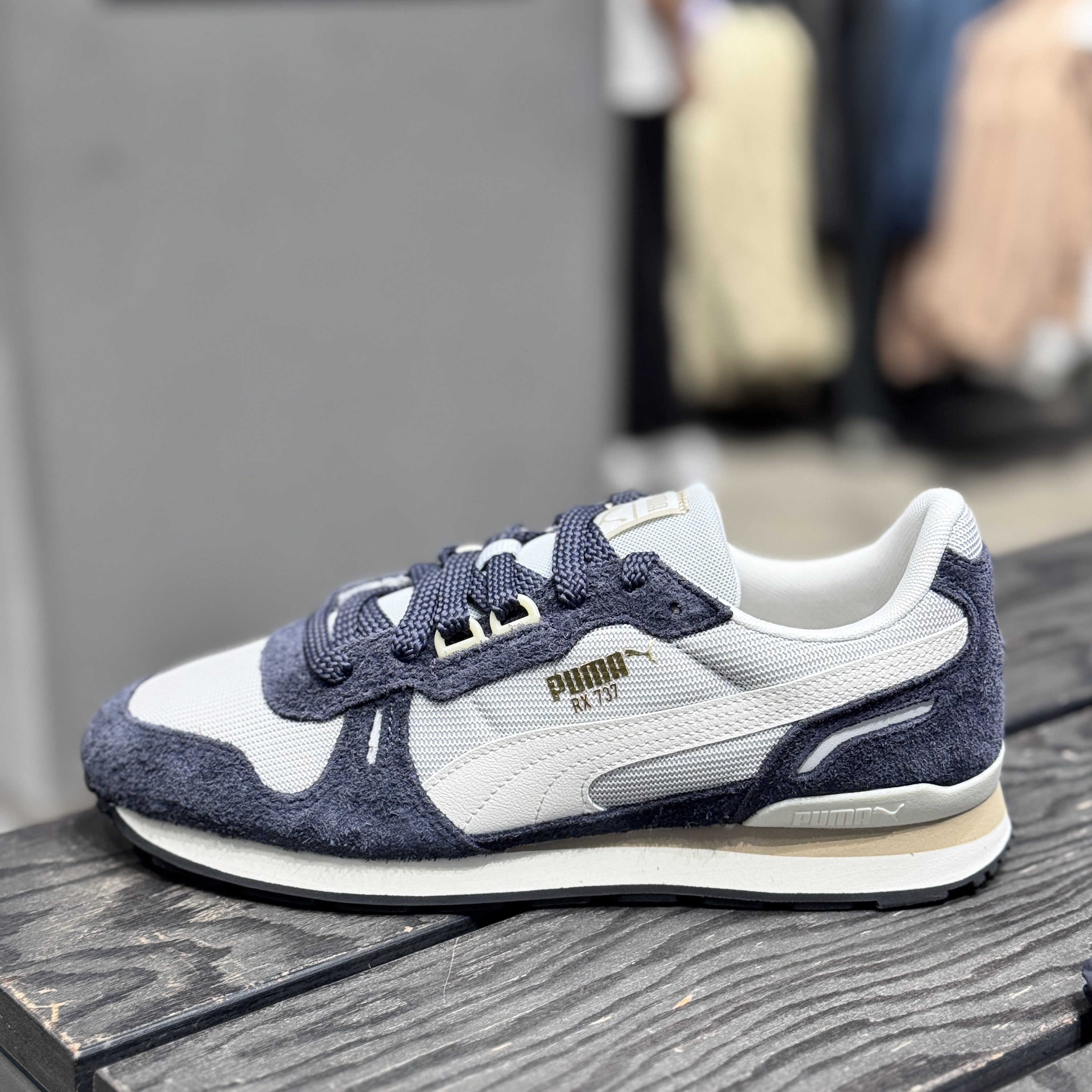 Puma/彪马男子秋冬拼接舒适经典低帮网面休闲板鞋运动鞋401332 - 图0