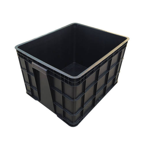 黑色加厚零件盒长方形周转箱塑料盒子物料盒配件箱螺丝五金工具盒 - 图3