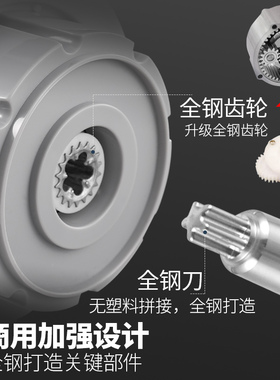 超大电动姜蒜肉辣椒机绞碎机商用