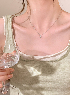 气质lucky豆豆项链设计感高级