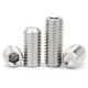 304 stainless steel hexagonal concave end tightening