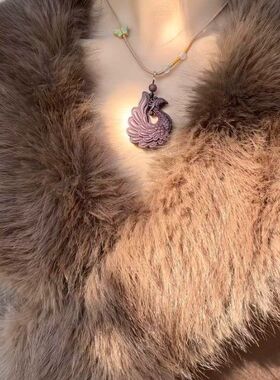 凤凰古法合香茉莉飘雪凤凰牌吊坠中式国风项链生日礼物送礼国风