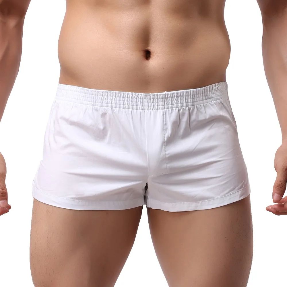 Men's Causal Homewear Shorts Man Sexy Bathing Suit Breathabl-图0