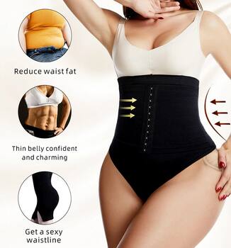 Double Control Panties Shapewear Waist Cincher ແມ່ຍິງ Butt Li