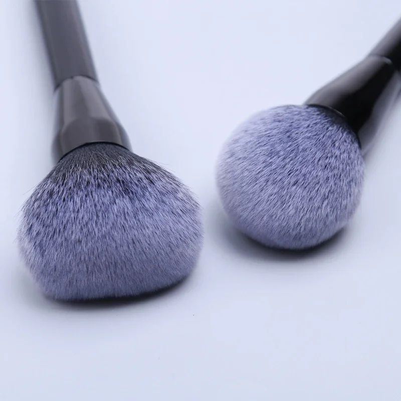 Black Spft Makeup Brushes Large Powder Foundation Make up Br - 图2