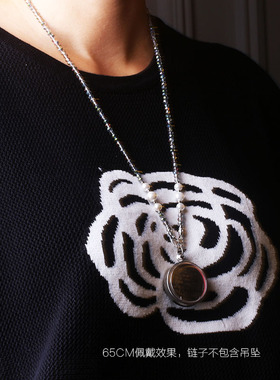 4mm水晶项链女款多彩佛牌链