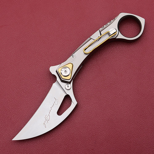 FOREVER STEEL永钢户外装备小折刀 野营露营工具装备折叠刀守宫 - 图2