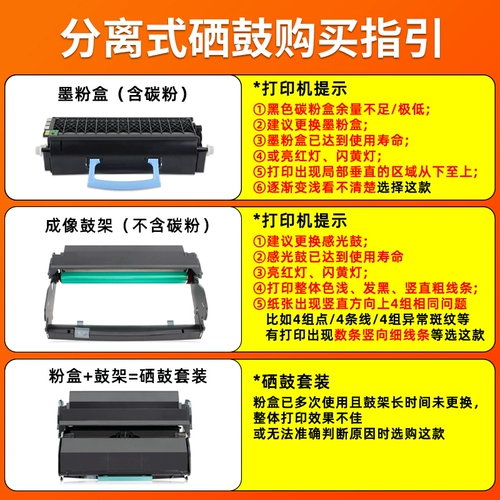 Fuluxiang подходит для Dell 1720 Coner Cartridge 1710N 1710N 1720N/DN Printer Pusmer Box IBM1522/1601/1602/1612/1622