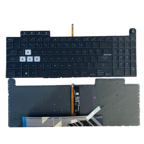 适用华硕天选4FX607 FA507 FX607 FX507 FX517 TUF517Z FX707键盘 - 图0