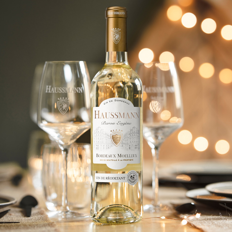 清逸隽秀的甜美风格 法国HAUSSMANN豪斯曼男爵系列半甜白葡萄酒 - 图2