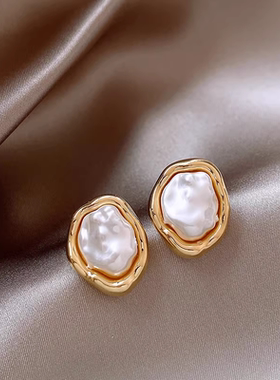 孟子义同款巴洛克珍珠项链高级感