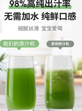 出国用110v220v榨汁机汁渣分离家用果汁免切原汁机大功率口径新款