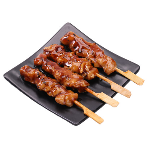 大成食品照烧鸡肉串270g 熟制甜味10支 微波日式炭烧鸡腿肉串烧烤 - 图3