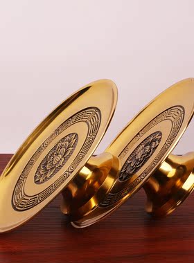 纯铜招财供盘拜神佛具用品