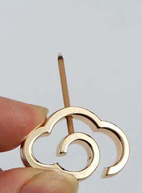 迷你创意立体祥云香插复古