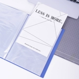 100-страничный информационный буклет Deli 5007 папка-вкладыш 5006 многостраничное хранилище из прозрачного пластика с отрывными листами для офиса формата А4 многостраничная толстая 80-страничная книга для детского сада