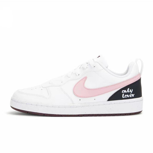 球鞋定制 Nike/耐克 Court Borough 白柚清茶告白信复古女子板鞋 - 图3