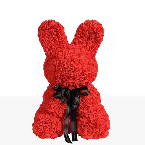 Вечная жизнь цветочный кролик rose подарок подарка на день рождения брак рождественский подарок подарок подарки для матери и девушки жену и девушки