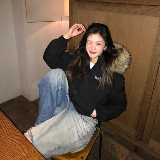 American retro hottie slimming waist down jacket for women