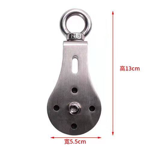 健身器材配件滑轮多功能综合训练器滑轮大飞鸟滑轮健身器械塑料轮 - 图2