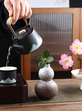 桌面水培植物酒店会所插花小摆件