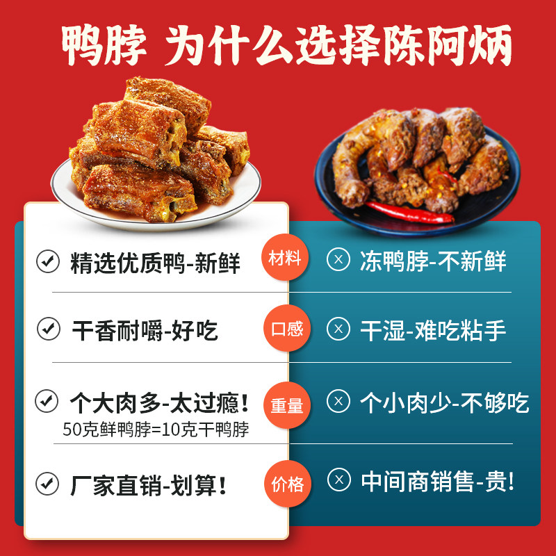 福建特产，追剧零食小吃椒盐手撕鸭脖