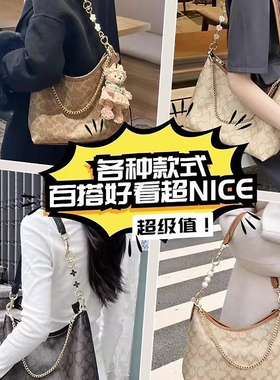 适用于coach蔻驰流浪包延长链laurel31腋下肩带加长包链条配件