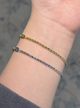 彩绳系列本命年18K法国情侣