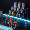 Blind box display rack, office doll storage desktop rack, Pop Mart acrylic storage rack, step rack display cabinet