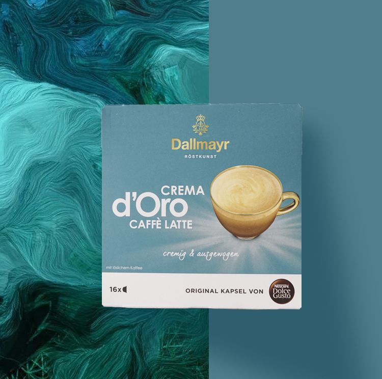 欧洲原产Dolce Gusto 多趣酷思咖啡胶囊奶油拿铁Caffe Latte - 图0