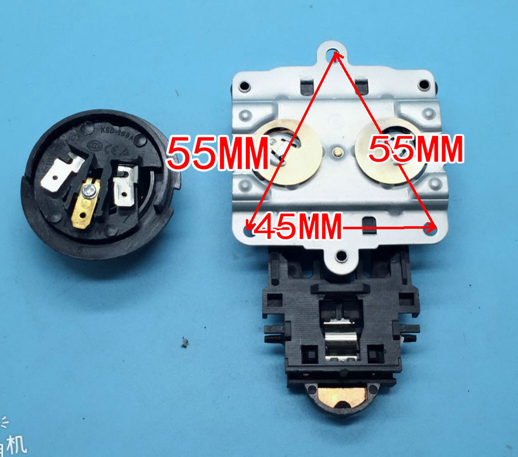 电水壶配件 电热水壶底座 温控开关 电水壶开关 防水B-2KSD-169-1 - 图0