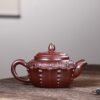 Authentic Yixing large-capacity purple clay pot original ore high temperature old purple clay large-scale Buddha lotus pot household kung fu teapot tea set